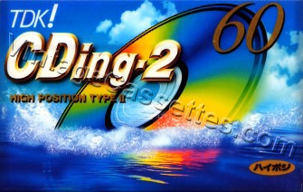 TDK TDK CDing-2 "K" 1997 Type II Cassette Tape