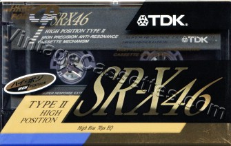 TDK TDK SR-X "M" 1990–91 Type II Cassette Tape