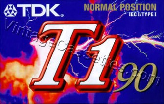 TDK TDK T1 "EA" 1995–97 Type I Cassette Tape