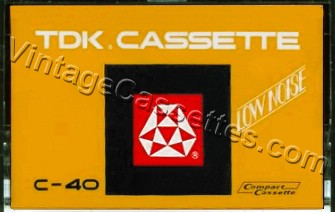 TDK TDK LN c-40 1970–71 Type I Cassette Tape