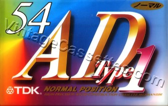 TDK TDK AD1 1995 Type I Cassette Tape