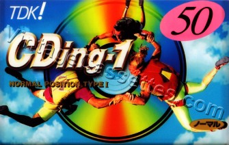 TDK TDK CDing-1 "K" 1997 Type I Cassette Tape