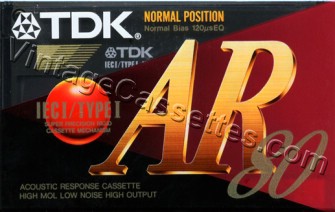 TDK TDK AR "EA" 1995–97 Type I Cassette Tape