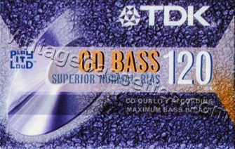 TDK TDK CD Bass 2003–05 Type I Cassette Tape