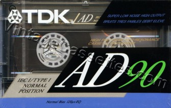TDK TDK AD 1990 Type I Cassette Tape