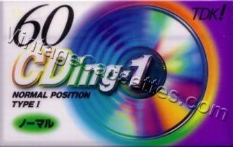 TDK TDK CDing-1 "G" 1996 Type I Cassette Tape