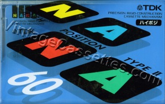 TDK TDK NANA 60 2000–01 Type II Cassette Tape