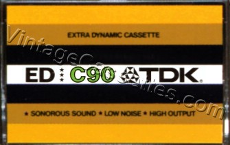 TDK TDK ED 1972–74 Type I Cassette Tape