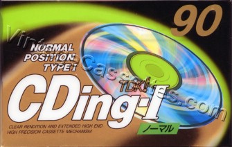 TDK TDK CDing-I "F" 1994–95 Type I Cassette Tape