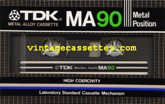 TDK TDK MA Type IV 1982–84 Type IV Cassette Tape