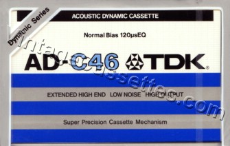 TDK TDK AD 1979–81 Type I Cassette Tape
