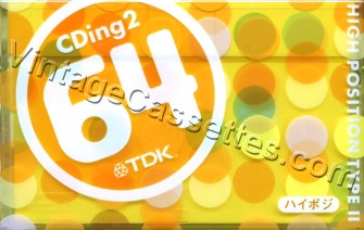 TDK TDK CDing-2 "U" 2002–05 Type II Cassette Tape