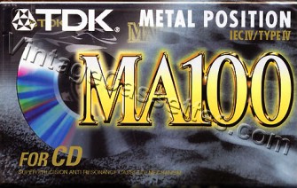 TDK TDK MA "EB" 1997–01 Type IV Cassette Tape