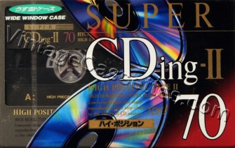 TDK TDK Super CDing-II 1992–93 Type II Cassette Tape