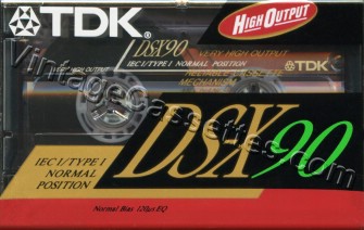 TDK TDK DS-X 1991 Type I Cassette Tape