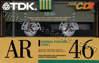 TDK TDK AR "M" 1990–91 Type I Cassette Tape