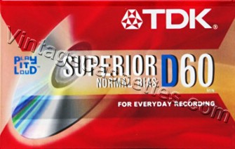 TDK TDK D 2003–05 Type I Cassette Tape