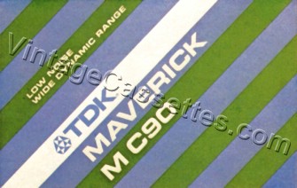 TDK TDK MAVERICK 1975–78 Type I Cassette Tape