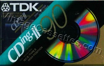 TDK TDK CDing-II "EB" 1997–01 Type II Cassette Tape