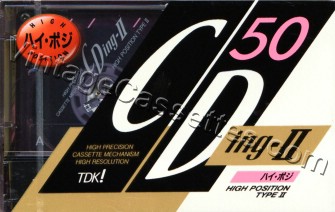 TDK TDK CDing-II "M" 1990–91 Type II Cassette Tape