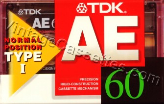 TDK TDK AE "F" 1998 Type I Cassette Tape