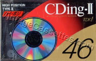 TDK TDK CDing-II "A" 1993–94 Type II Cassette Tape