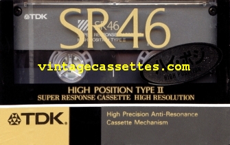 TDK TDK SR 1989 Type II Cassette Tape