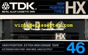 TDK TDK HX 1984 Type II Cassette Tape