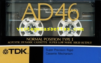 TDK TDK AD 1989 Type I Cassette Tape