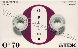 TDK TDK Optima 2 1997–01 Type II Cassette Tape
