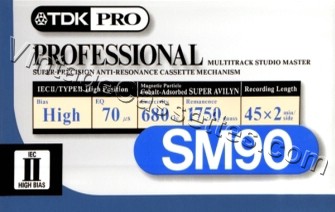 TDK TDK SM 1997–01 Type II Cassette Tape