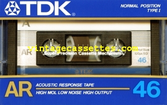 TDK TDK AR 1985–86 Type I Cassette Tape