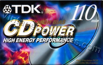 TDK TDK CD Power 2001–03 Type II Cassette Tape