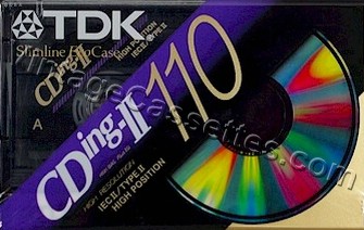 TDK TDK Cding-II 1992–97 Type II Cassette Tape