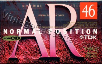 TDK TDK AR "A" 1993–94 Type I Cassette Tape