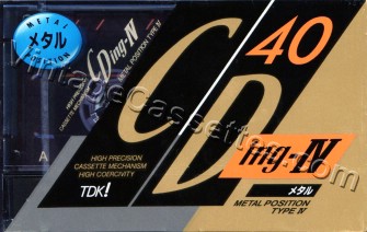 TDK TDK CDing-IV "M" 1990–91 Type IV Cassette Tape