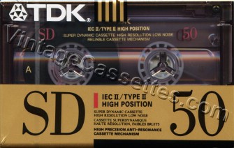 TDK TDK SD 1990 Type II Cassette Tape