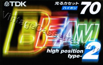 TDK TDK Beam 2 "S" 1999 Type II Cassette Tape