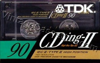 TDK TDK CDing-II 1990–91 Type II Cassette Tape
