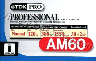 TDK TDK AM 1997–01 Type I Cassette Tape