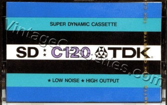 TDK TDK SD 1972–74 Type I Cassette Tape