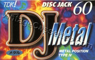 TDK TDK DJ Metal "N" 1996 Type IV Cassette Tape