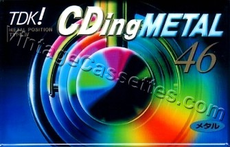 TDK TDK CDing Metal "K" 1997 Type IV Cassette Tape