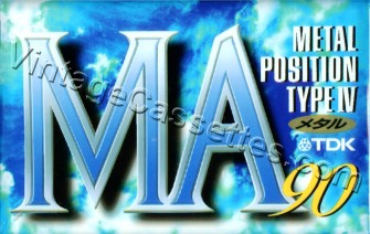 TDK TDK MA "A" 1994–95 Type II Cassette Tape