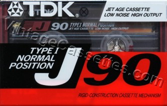 TDK TDK J 1990–91 Type I Cassette Tape