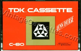TDK TDK LN c-60 1970–71 Type I Cassette Tape