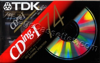 TDK TDK CDing-I "EB" 1997–01 Type I Cassette Tape