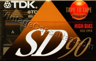 TDK TDK SD 1992–97 Type II Cassette Tape
