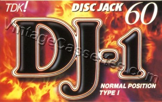 TDK TDK DJ-1 "N" 1996 Type I Cassette Tape