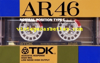 TDK TDK AR 1987–88 Type I Cassette Tape
